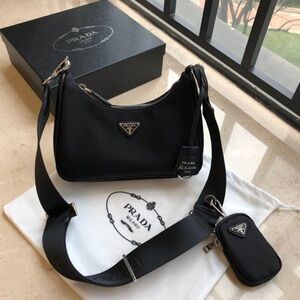 Prada Black Shoulder Bag